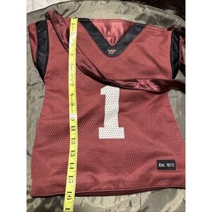 VT Jersey Bag Purse Handbag Straps Zipper Closure Virginia Tech VT Hokies‎ tote